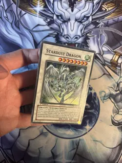 (YCL) YuGiOh Stardust Dragon DP08-EN014 Duelist Pack Super Rare 1st Edition VLP - Image 5