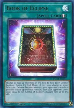 Yugioh! MP Book of Eclipse - DUDE-EN041 - Ultra Rare - 1st Edition Moderately Pl - Image 1