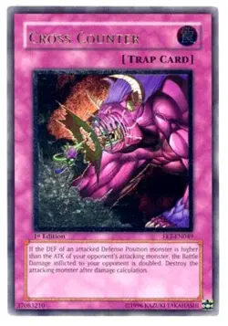 Yugioh! MP Cross Counter - FET-EN049 - Ultimate Rare - Unlimited Edition Moderat - Image 1