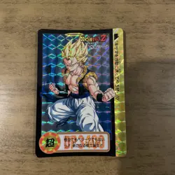Bandai Dragon Ball Super Battle Carddass Gogeta Goku Vegeta Card Used - Image 1