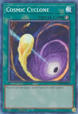 Yugioh! MP Cosmic Cyclone - TAMA-EN053 - Collector's Rare - 1st Edition Moderate - Image 1