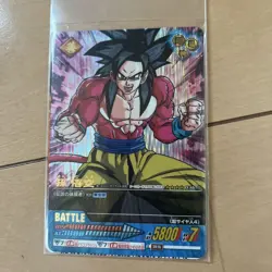 Son Goku 4B Data Carddass Rare Collectible Card - Image 1