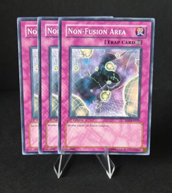 x3 Playset Yugioh Trap Non-Fusion Area EEN-EN059 Common 1st Edition NM - Image 1