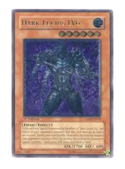 Yugioh! MP Dark Lucius LV6 - CDIP-EN010 - Ultimate Rare - Unlimited Edition Mode - Image 1