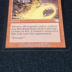 MTG Error Card 5 Magic The Gathering Crimp Error Play Condition - Image 2