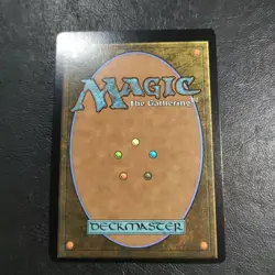 Mystic Of The Undying MTG Error Card Frame Misalignment Rare Collectible Used - Image 3