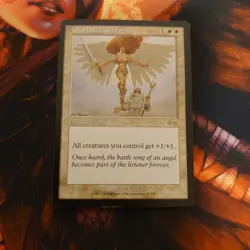 Magic The Gathering Glory Ode Error Card Collectible Rare Used - Image 1