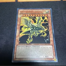 RaS Winged God Dragon Error Card Used YuGiOh TCG Magic MTG Pokemon MFT Collectio - Image 1
