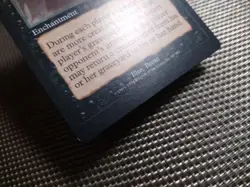 Exodus Ghoul's Oath English Miss Cut Frame Card MTG Used - Image 2