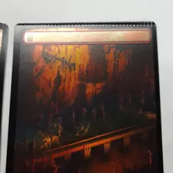 Magic The Gathering Fallout Foil Error Card Set Mountain Cliff Shelter Collectib - Image 3