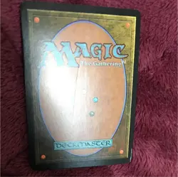Magic The Gathering Swamp Error Card Used - Image 2