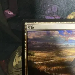 MTG Jump Start 2022 Error Card Flat Land Swamp Japanese Edition Used - Image 2