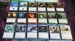 Magic: The Gathering Error Card Set 116 Sheets Collectible Used - Image 3