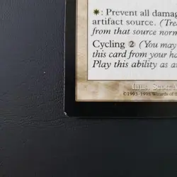 MtG Rune of Protection Artifacts Error Card Used - Image 3