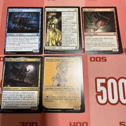 Magic The Gathering Forgoton Realm Exploration Error Card Set of 5 - Image 1