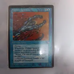 Magic The Gathering Spirit of Wind Error Card English rare collectible Used - Image 2