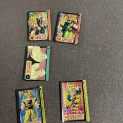Dragon Ball Carddass 55 Card Trading Card Set Collectible Used - Image 4