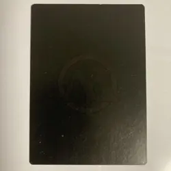 MTG Black Filler Error Card M Mark Rare Collectible Used - Image 1