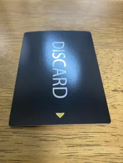 Magic The Gathering Discard Filler Card Error Collectible Used - Image 2