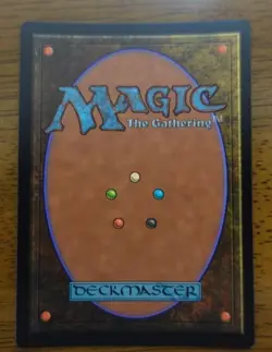Magic The Gathering Discard Filler Card Error Collectible Used - Image 3