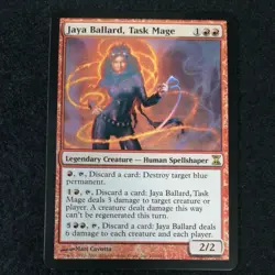 Magic the Gathering Special Mage Yaya Ballad Error Card English NM EX - Image 1