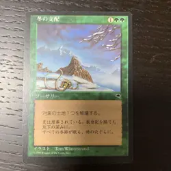 Magic The Gathering Winter Embrace Japanese Card Collectible Card - Image 1