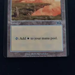 MTG Urza's Saga Error Card Basic Land White Attribute English Version - Image 4