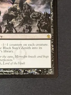 MTG - 1x Black Sun's Zenith - Mirrodin Besieged - NM/LP - Magic The Gathering - Image 4