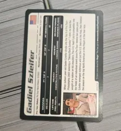 2006 Magic The Gathering Gadiel Szleifer #28/30 Pro Tour Card MTG TCG CCG - Image 2