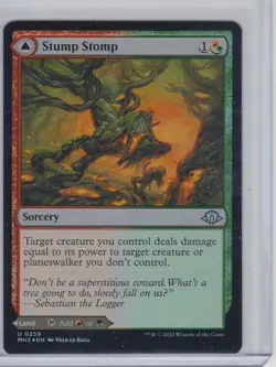Stump Stomp, MTG Modern Horizons 3 Foil - Image 1