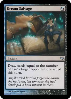 DREAM SALVAGE x1 mtg NM Shadowmoor 1 Unc - Image 1