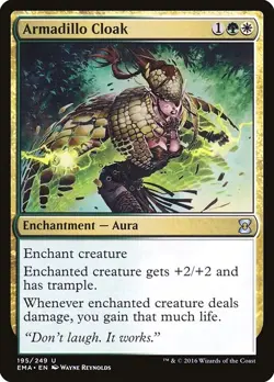 ARMADILLO CLOAK x1 mtg NM Eternal Masters 1 Unc - Image 1