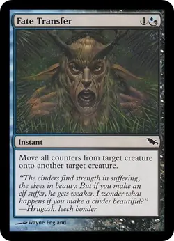 FATE TRANSFER x1 mtg NM Shadowmoor 1 Common - Image 1