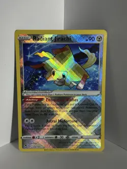 Radiant Jirachi 120/195 Silver Tempest Ultra Rare Holo Pokemon TCG Card NM/MINT - Image 1