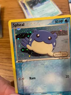 NM! Spheal (65/92) Stamped Reverse Holo EX Legend Maker Pokemon Card! - Image 3