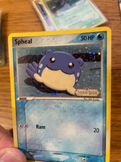 NM! Spheal (65/92) Stamped Reverse Holo EX Legend Maker Pokemon Card! - Image 4
