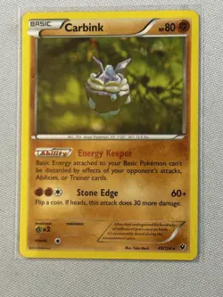 2016 XY - Fates Collide Pokemon Carbink Basic/Rare #49 - Image 1