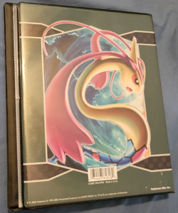 Pokemon Ex Emerald Four Pocket Ultra Pro Binder Manectric & Milotic - Image 2