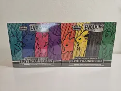 Pokemon Center PKC Evolving Skies ETB - Pair SEALED - English - Image 1