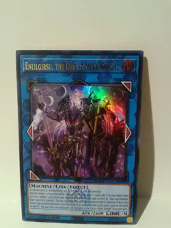 YuGiOh Enlilgirsu . . . BLMM-EN053 emblazoned ultra rare 1st Ed. NM (1 card) - Image 1