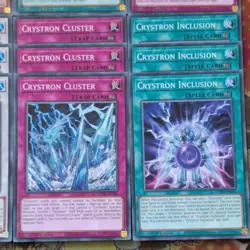 YuGiOh Ancient Gear LEDE & Crystron Common Deck Cores 24cd Mint Playsets - Image 5
