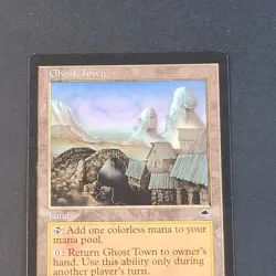 MTG - 1x Ghost Town -Tempest - NM/LP - Vintage Land - Magic The Gathering - Image 5
