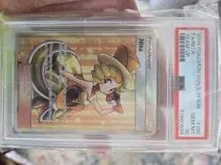 2019 Pokemon Sun & Moon Trainer Nita PSA Gem Mint 10 Card - Image 1