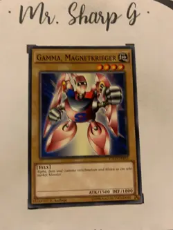 GAMMA, MAGNETKRIEGER - 1. AUFLAGE YGLD-DEB13 DEUTSCH Yu-Gi-Oh! CARD COMMON 2015 - Image 4