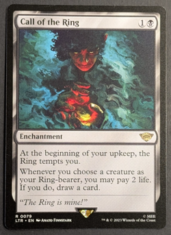 MTG -1x Call of the Ring NM Pack Fresh, Lord of the Rings: Tales of Middle Earth - Image 1
