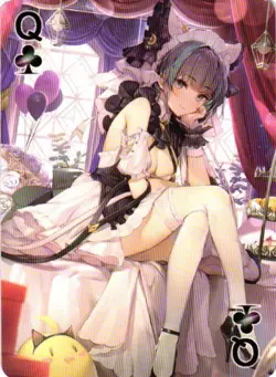 CHESHIRE AZUR LANE Playing Card Goddess Story Anime Collectible Card - Image 1