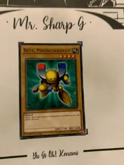 BETA, MAGNETKRIEGER - 1. AUFLAGE YGLD-DEB12 DEUTSCH Yu-Gi-Oh! CARD COMMON 2015 - Image 2