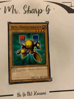 BETA, MAGNETKRIEGER - 1. AUFLAGE YGLD-DEB12 DEUTSCH Yu-Gi-Oh! CARD COMMON 2015 - Image 3