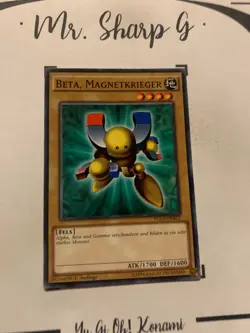 BETA, MAGNETKRIEGER - 1. AUFLAGE YGLD-DEB12 DEUTSCH Yu-Gi-Oh! CARD COMMON 2015 - Image 5