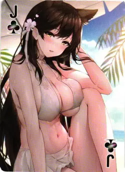 ATAGO AZUR LANE Playing Card Goddess Story Anime Collectible Card - Image 1